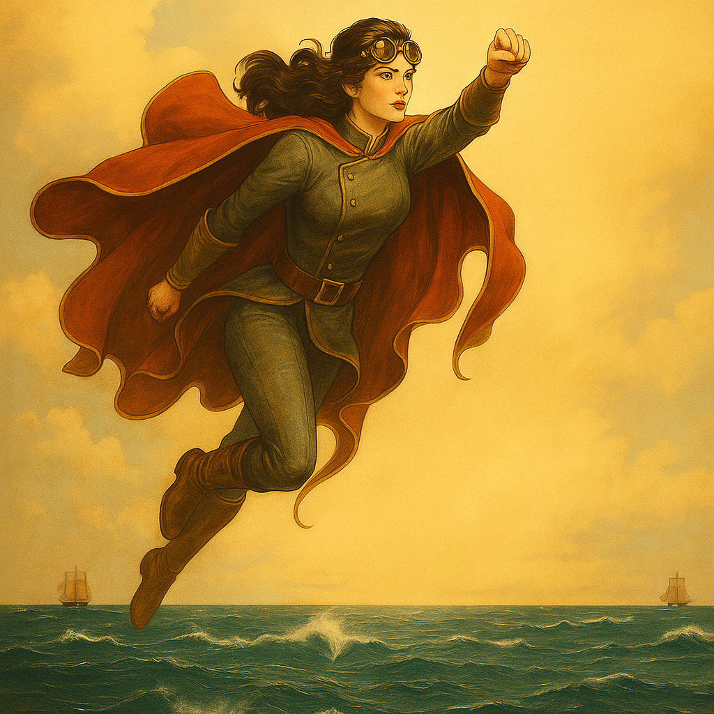 Mastermind package female steampunk super hero